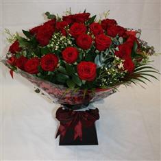 24 Rose Hand-Tied Bouquet