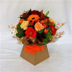 Autumn Sunset Hand-Tied From